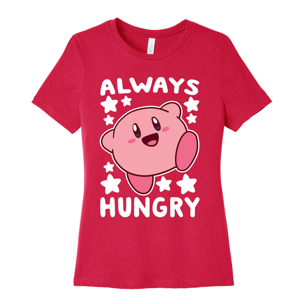Always Hungry - Kirby Women's Cotton Tee