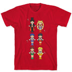 Sailor Moon Inner Senshi Pocket Parody T-Shirt