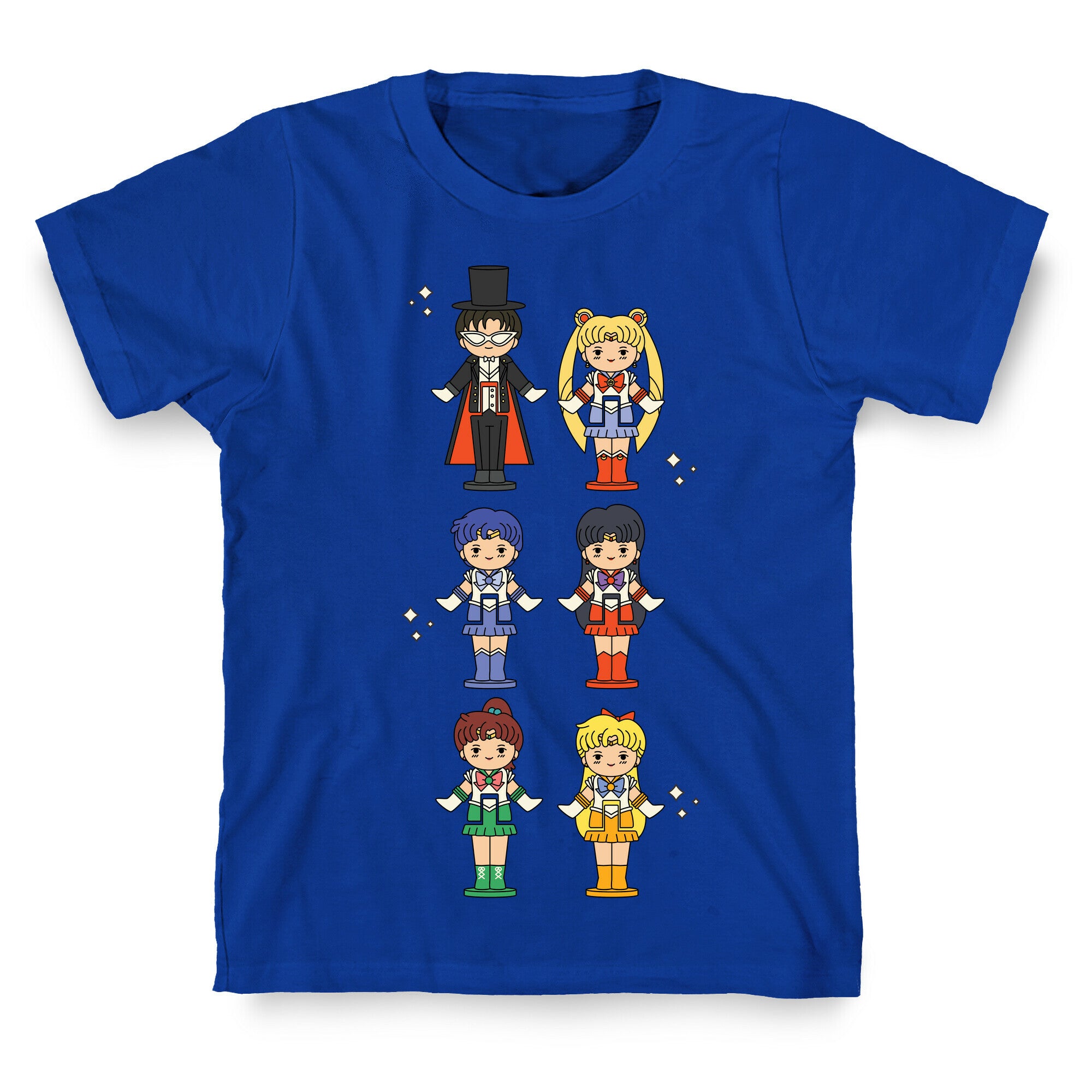 Sailor Moon Inner Senshi Pocket Parody T-Shirt
