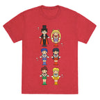 Sailor Moon Inner Senshi Pocket Parody Unisex Triblend Tee
