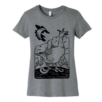 The Devil (Goose Parody) Women's Cotton Tee