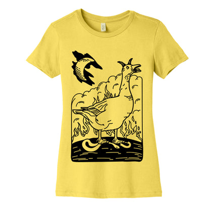 The Devil (Goose Parody) Women's Cotton Tee
