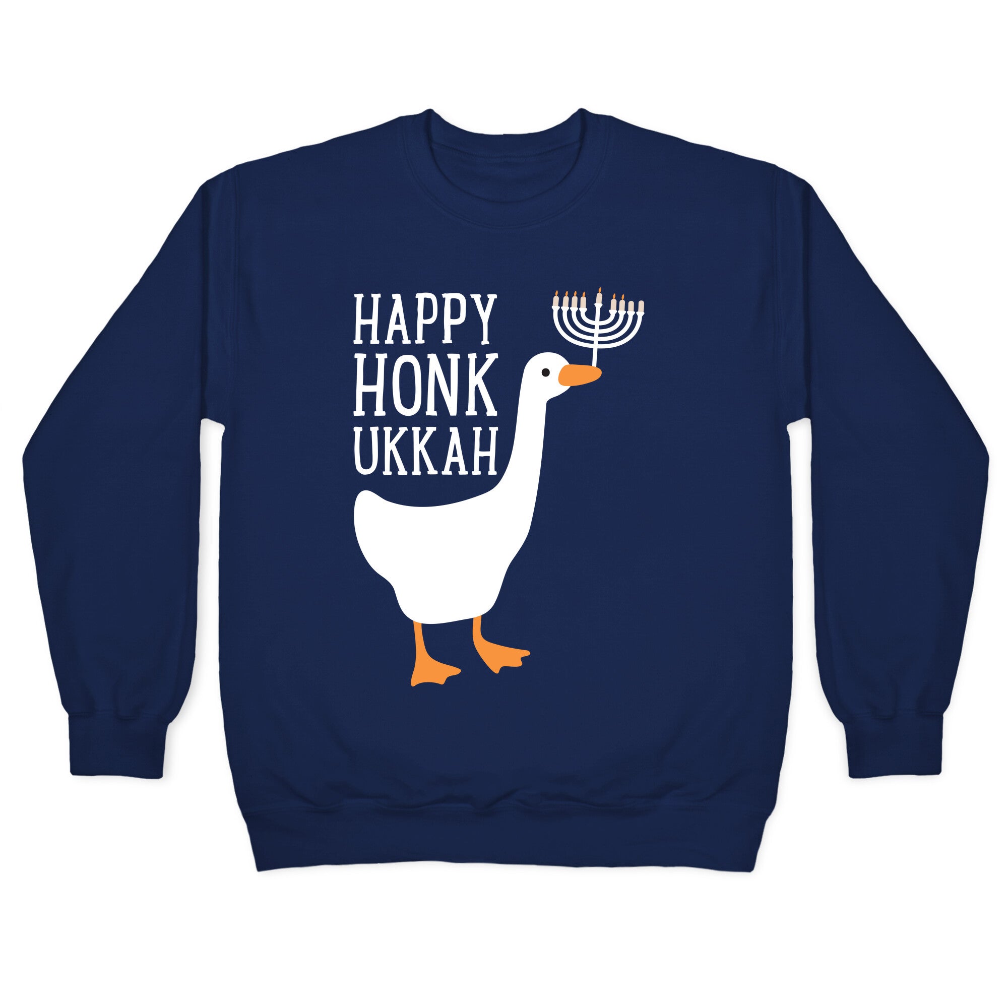 Happy Honkukkah Crewneck Sweatshirt
