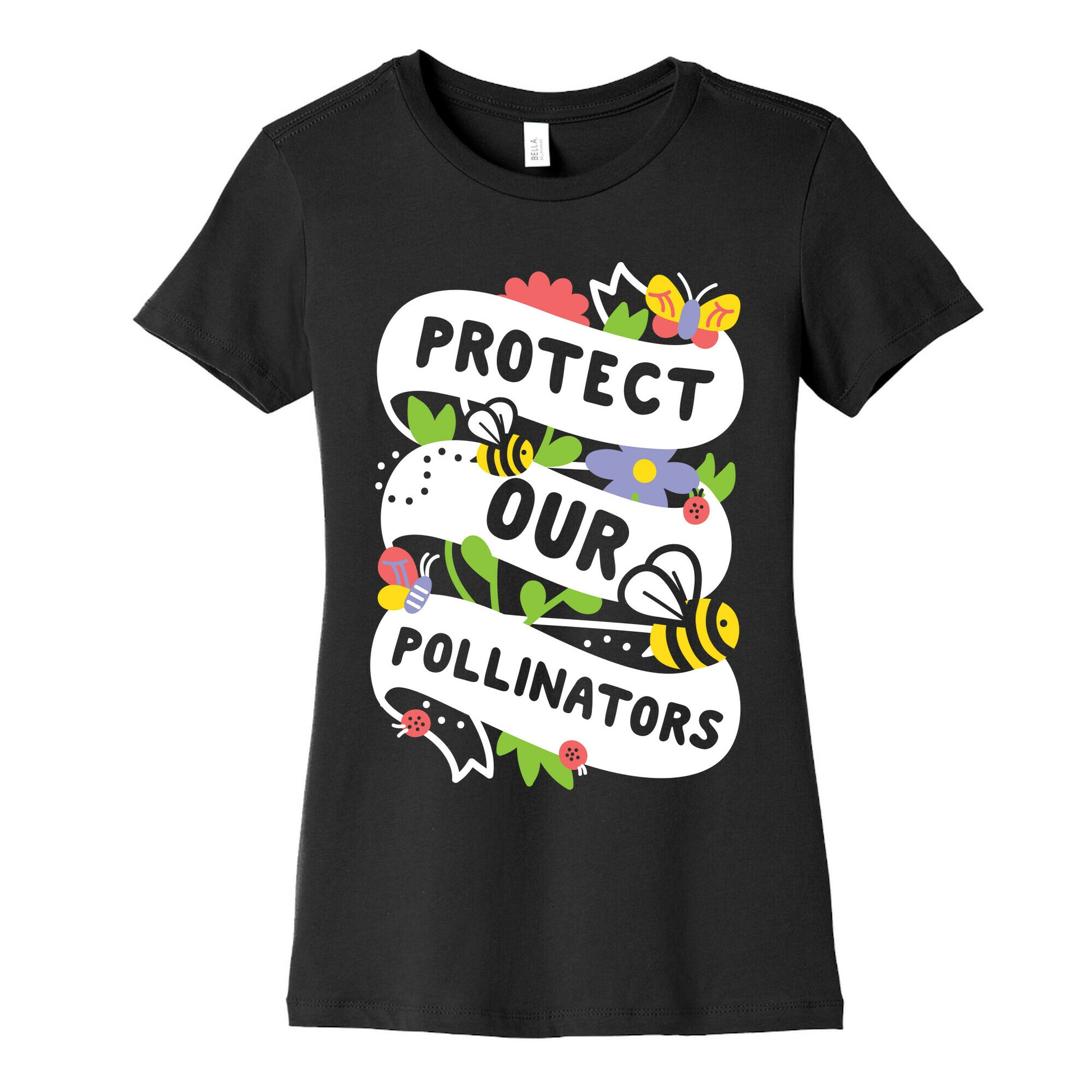 Protect Our Pollinators Women's Cotton Tee