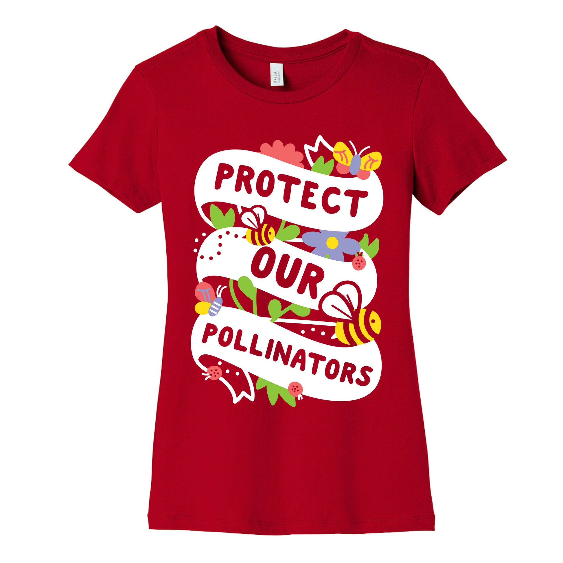Protect Our Pollinators Women's Cotton Tee