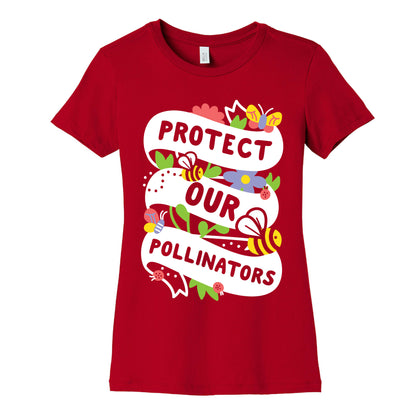 Protect Our Pollinators Women's Cotton Tee