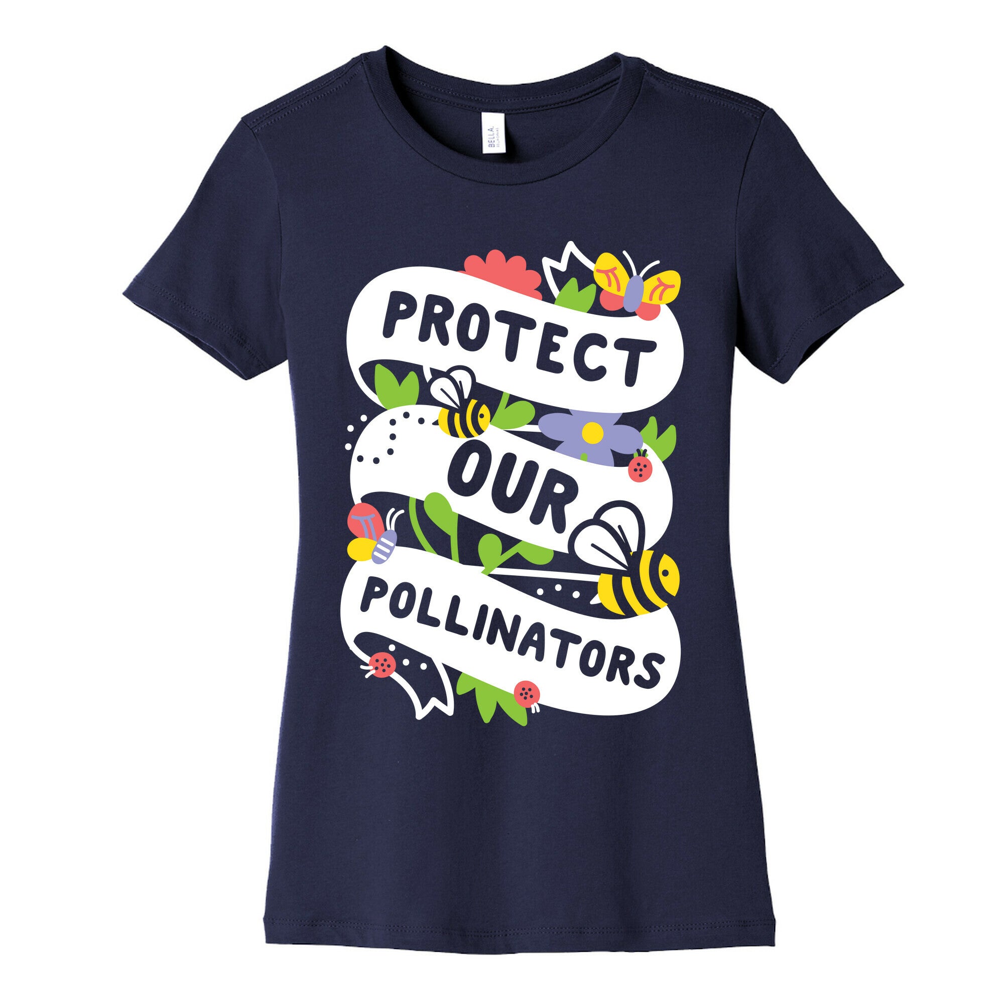 Protect Our Pollinators Women's Cotton Tee