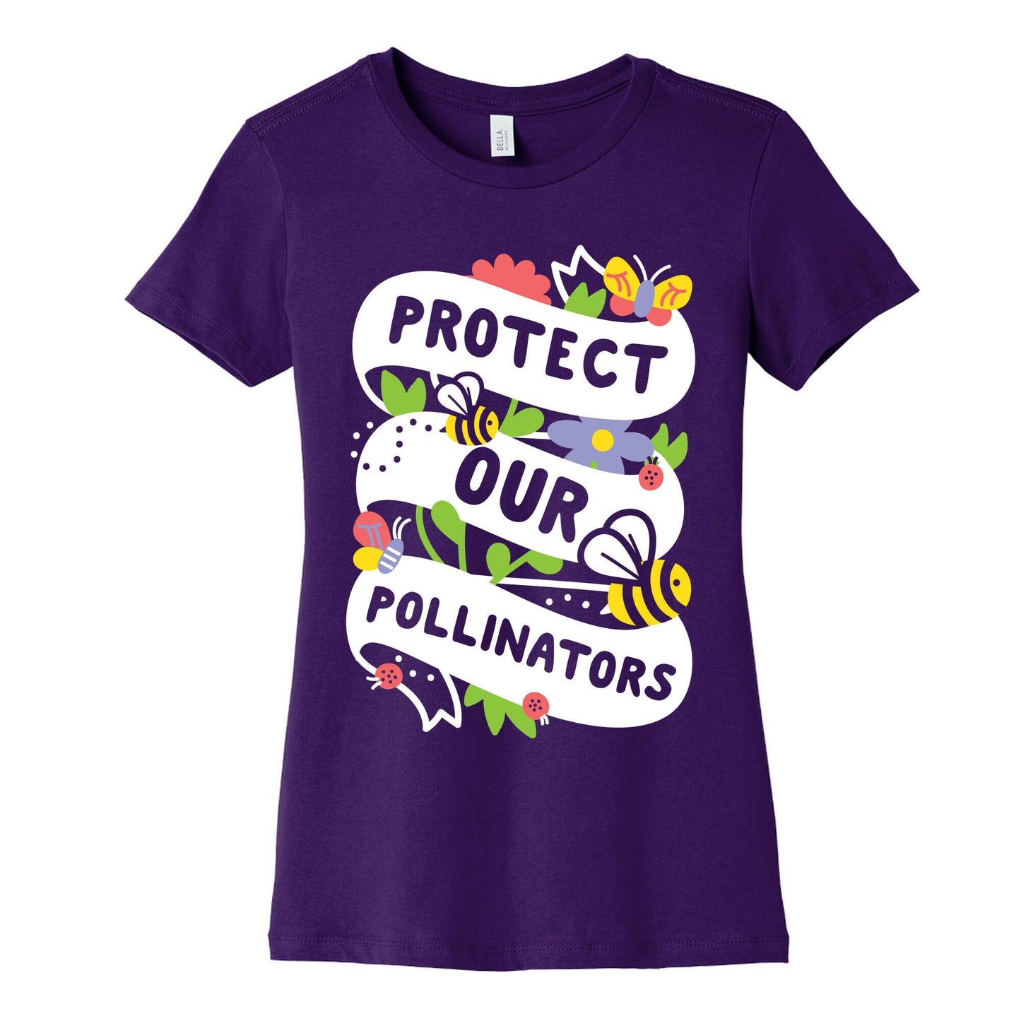 Protect Our Pollinators Women's Cotton Tee