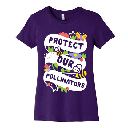 Protect Our Pollinators Women's Cotton Tee