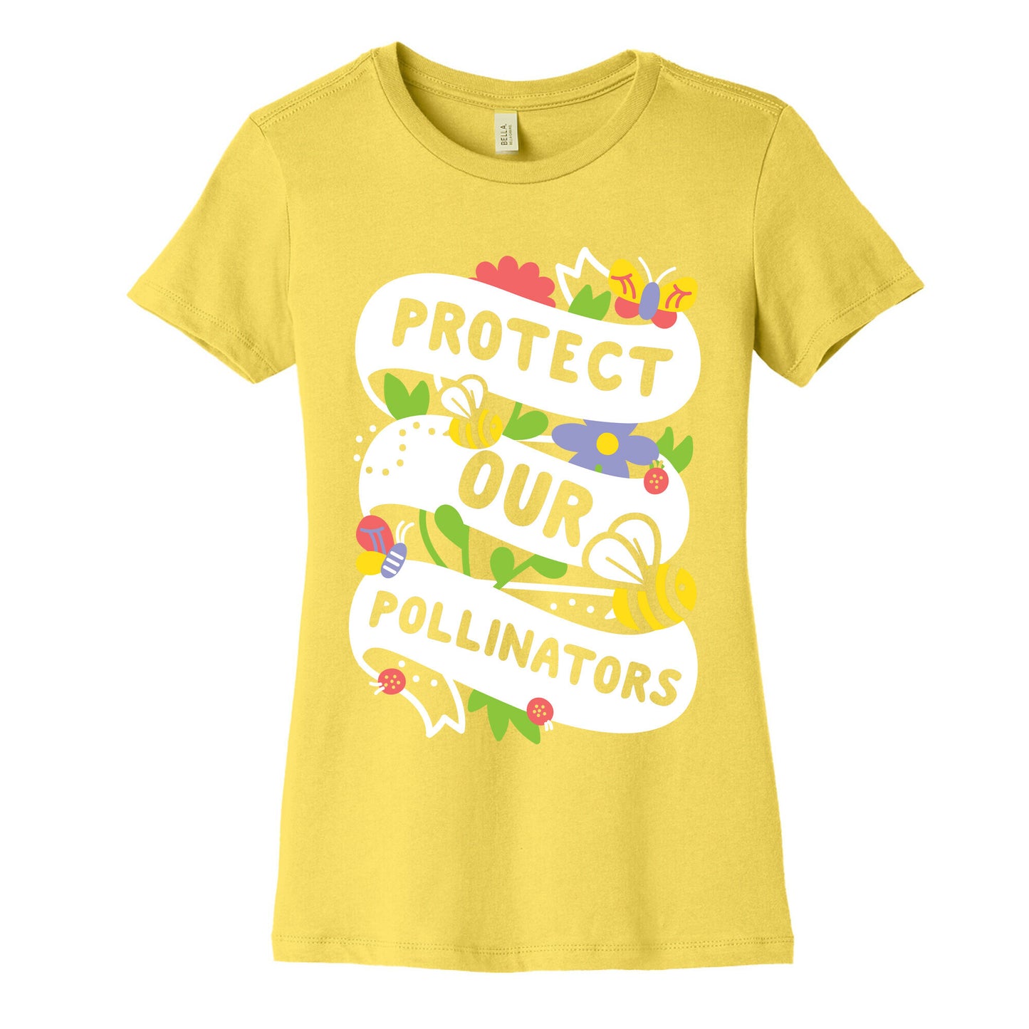 Protect Our Pollinators Women's Cotton Tee