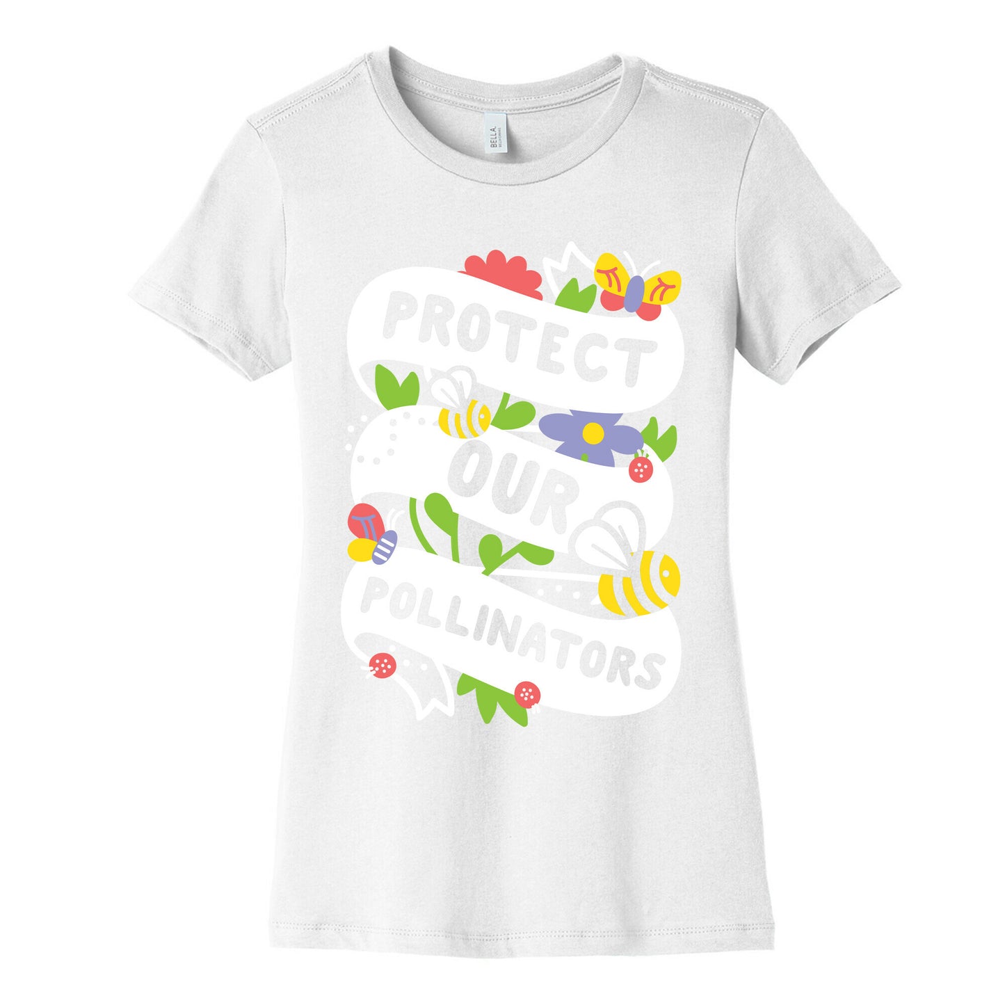 Protect Our Pollinators Women's Cotton Tee
