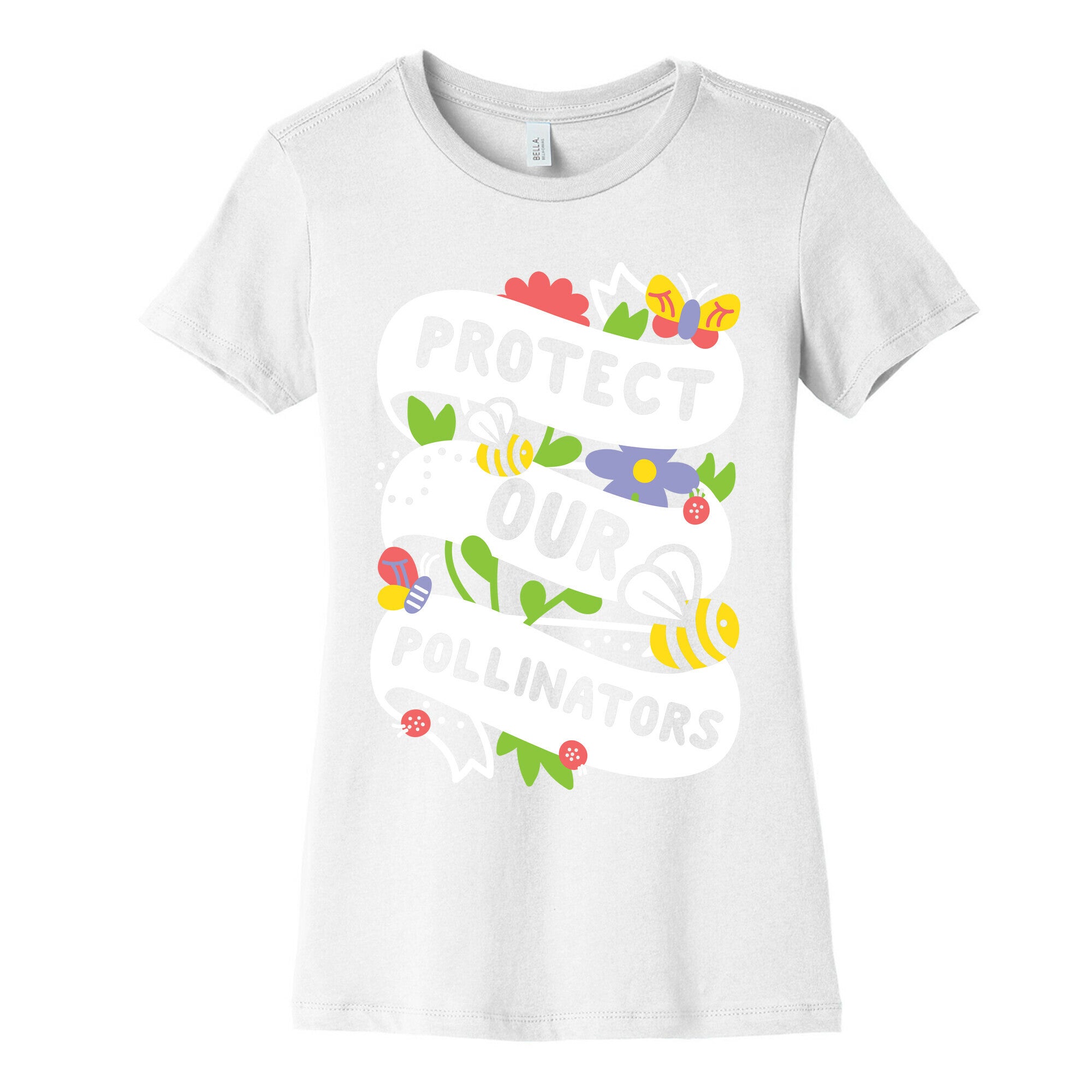 Protect Our Pollinators Women's Cotton Tee