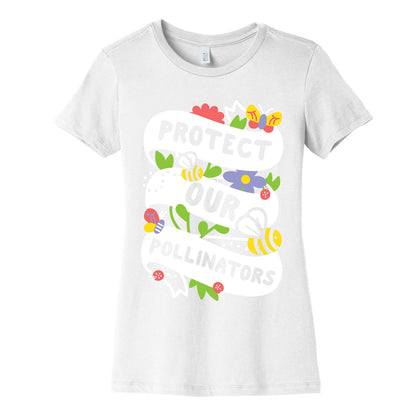 Protect Our Pollinators Women's Cotton Tee
