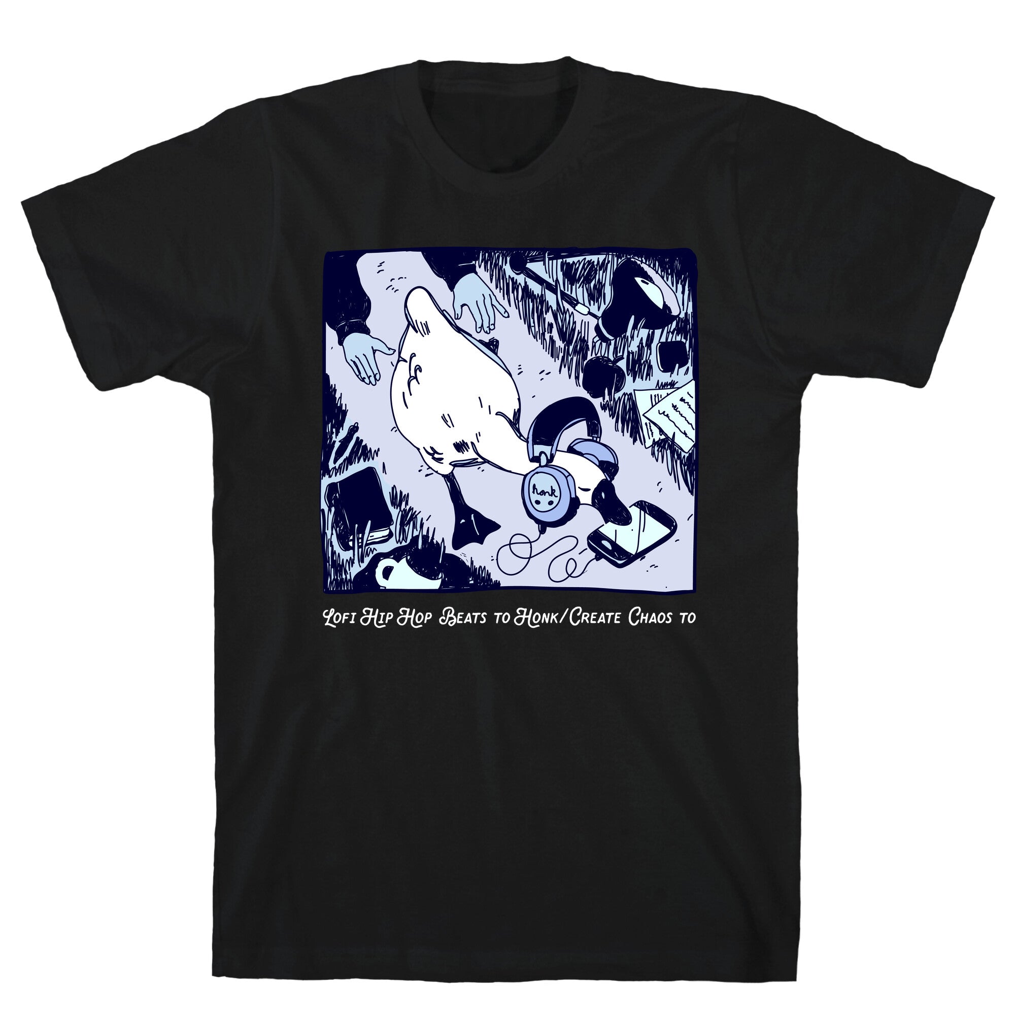 Lofi Hip Hop Goose  T-Shirt