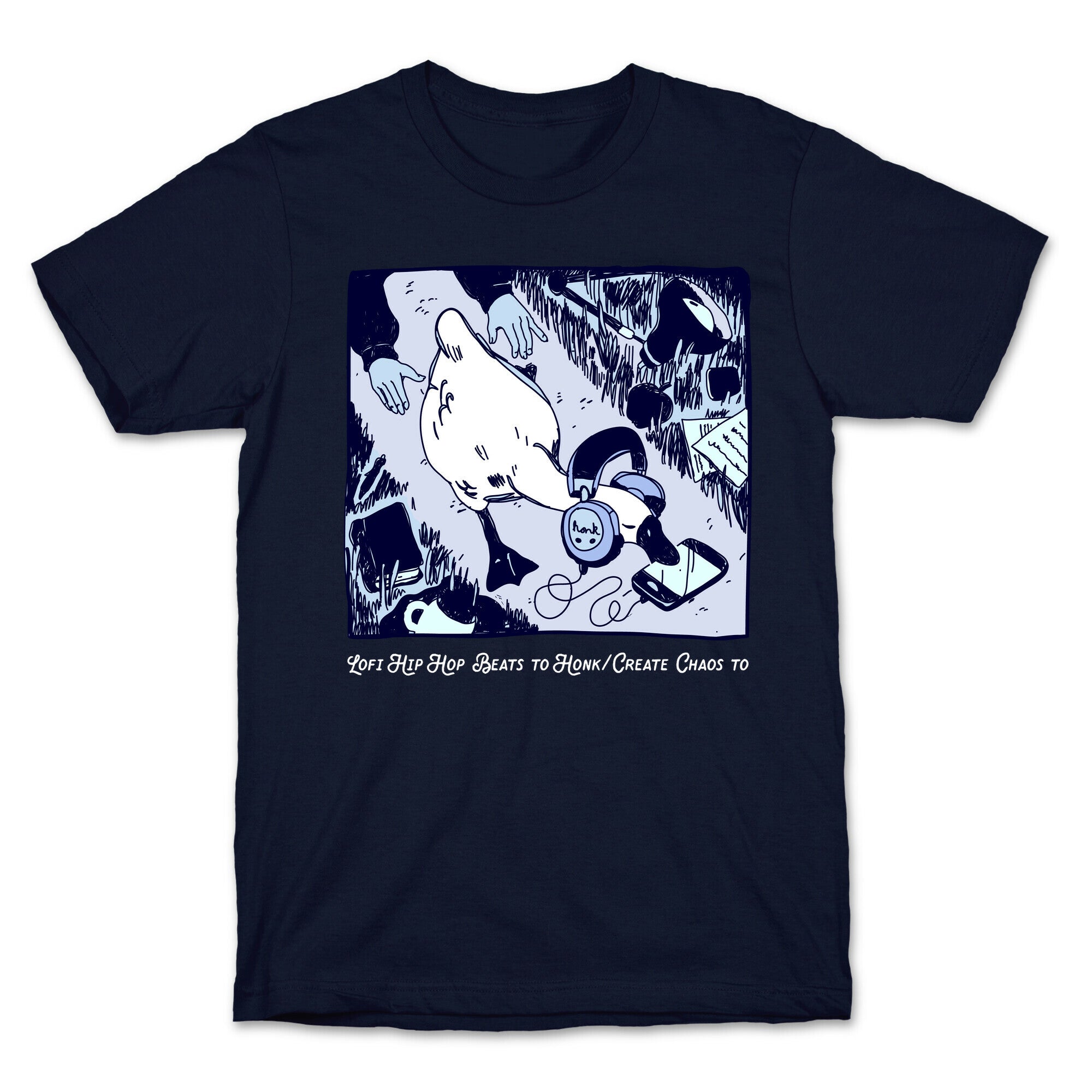 Lofi Hip Hop Goose  T-Shirt