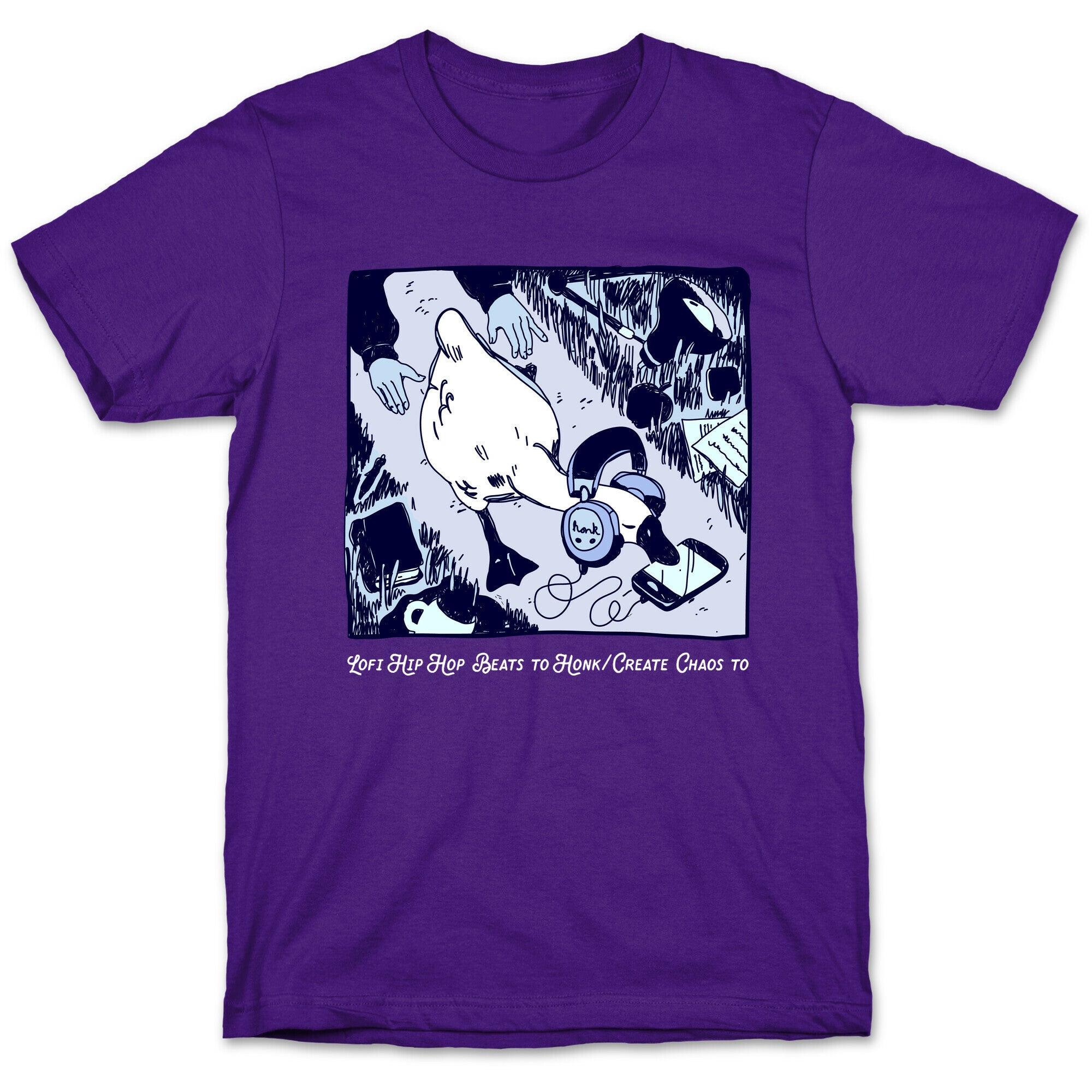 Lofi Hip Hop Goose  T-Shirt