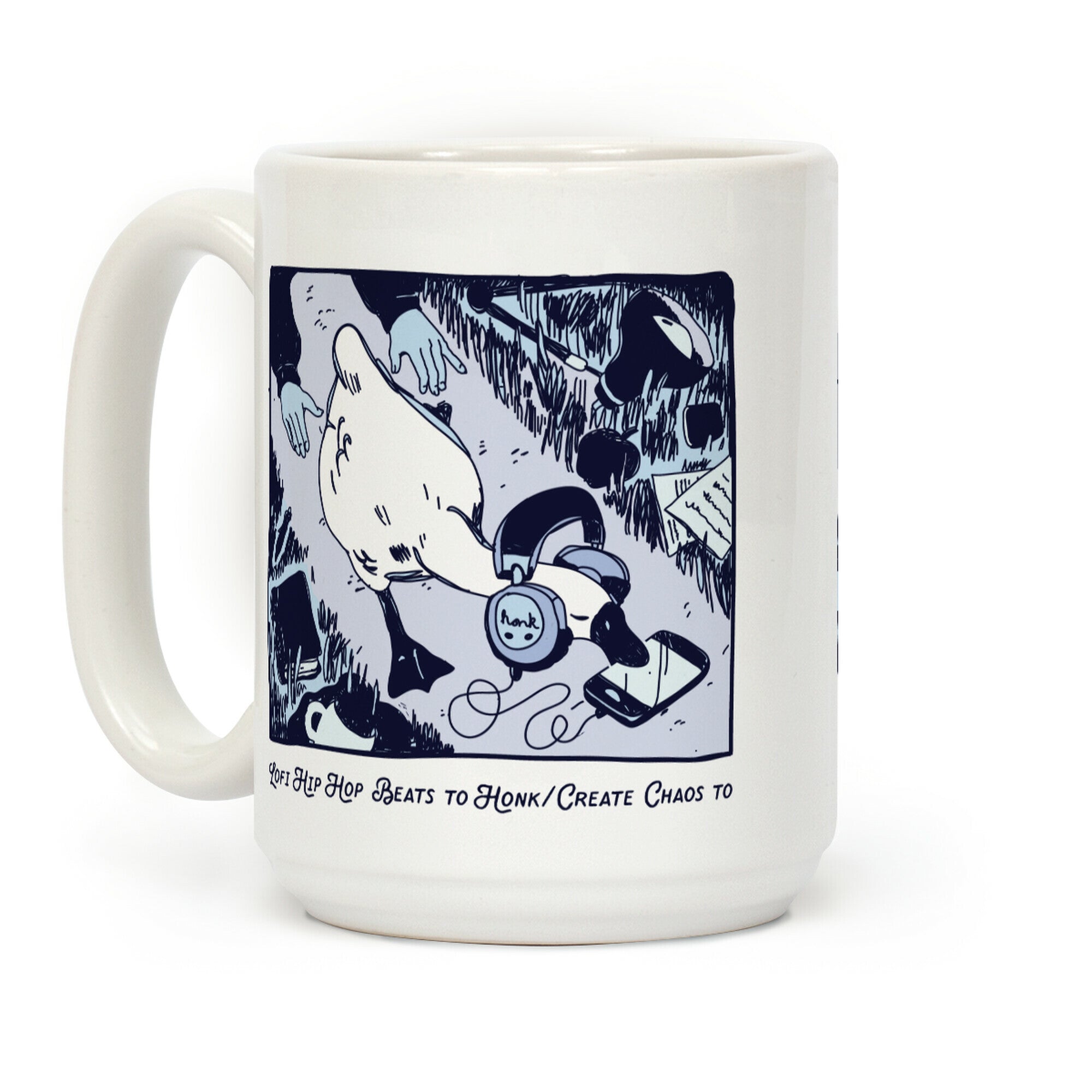 Lofi Hip Hop Goose Coffee Mug