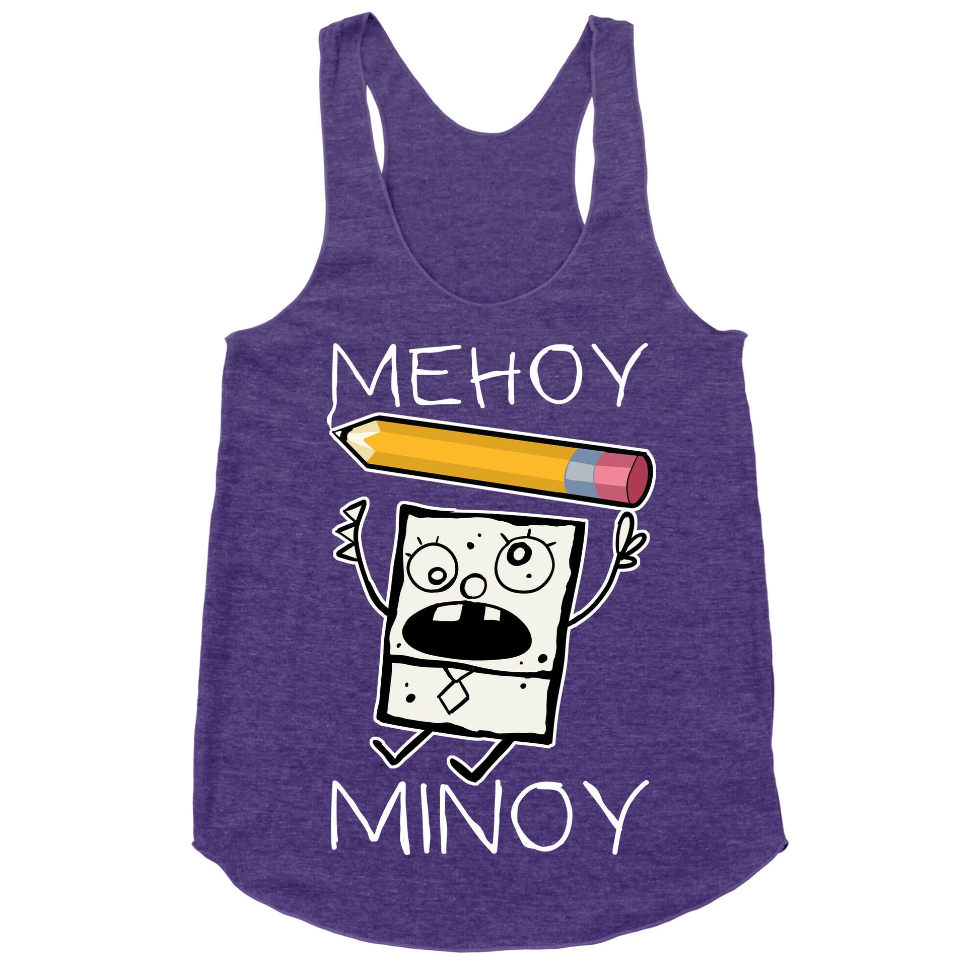Mehoy Menoy Racerback Tank