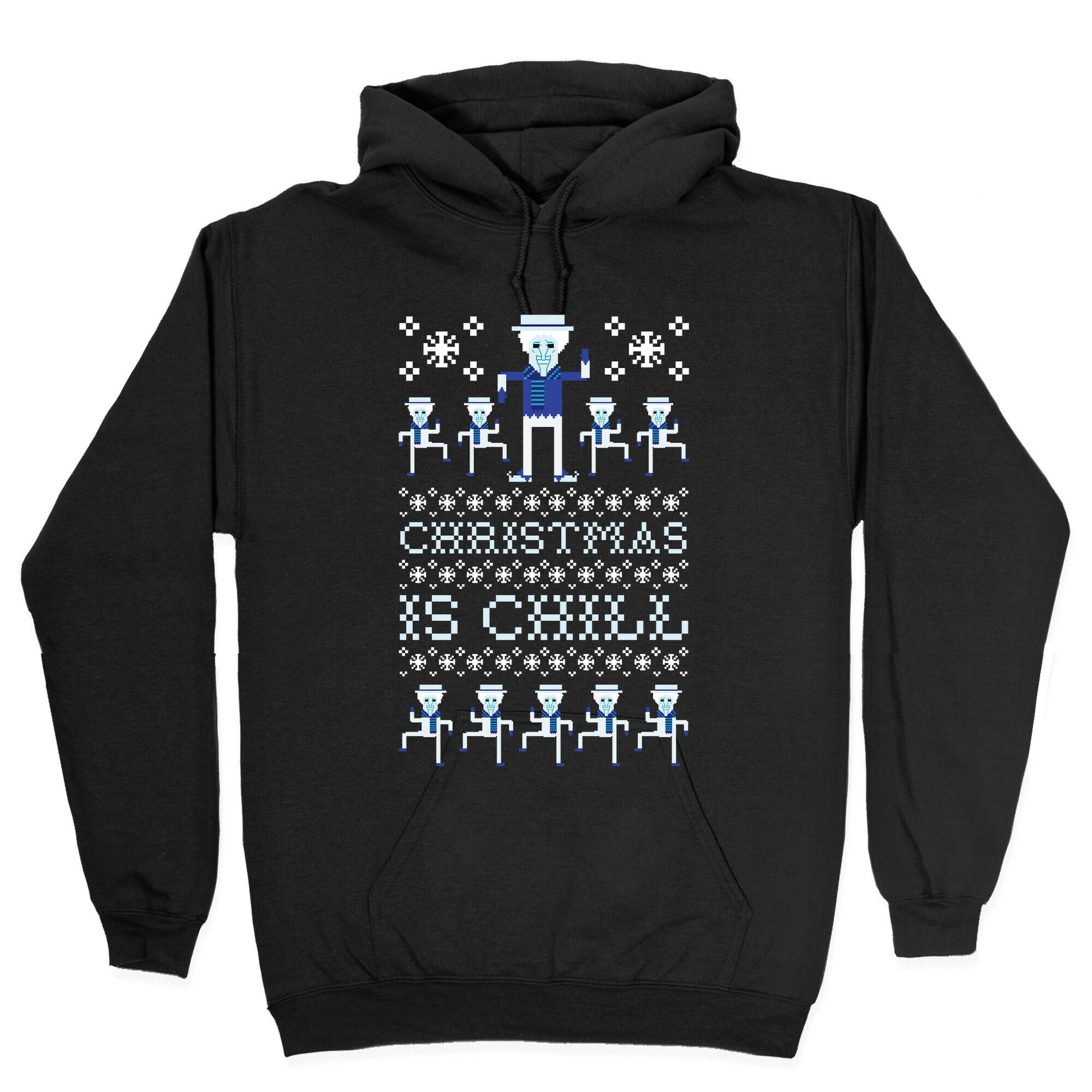Christmas Is Chill Snow Miser Hoodie