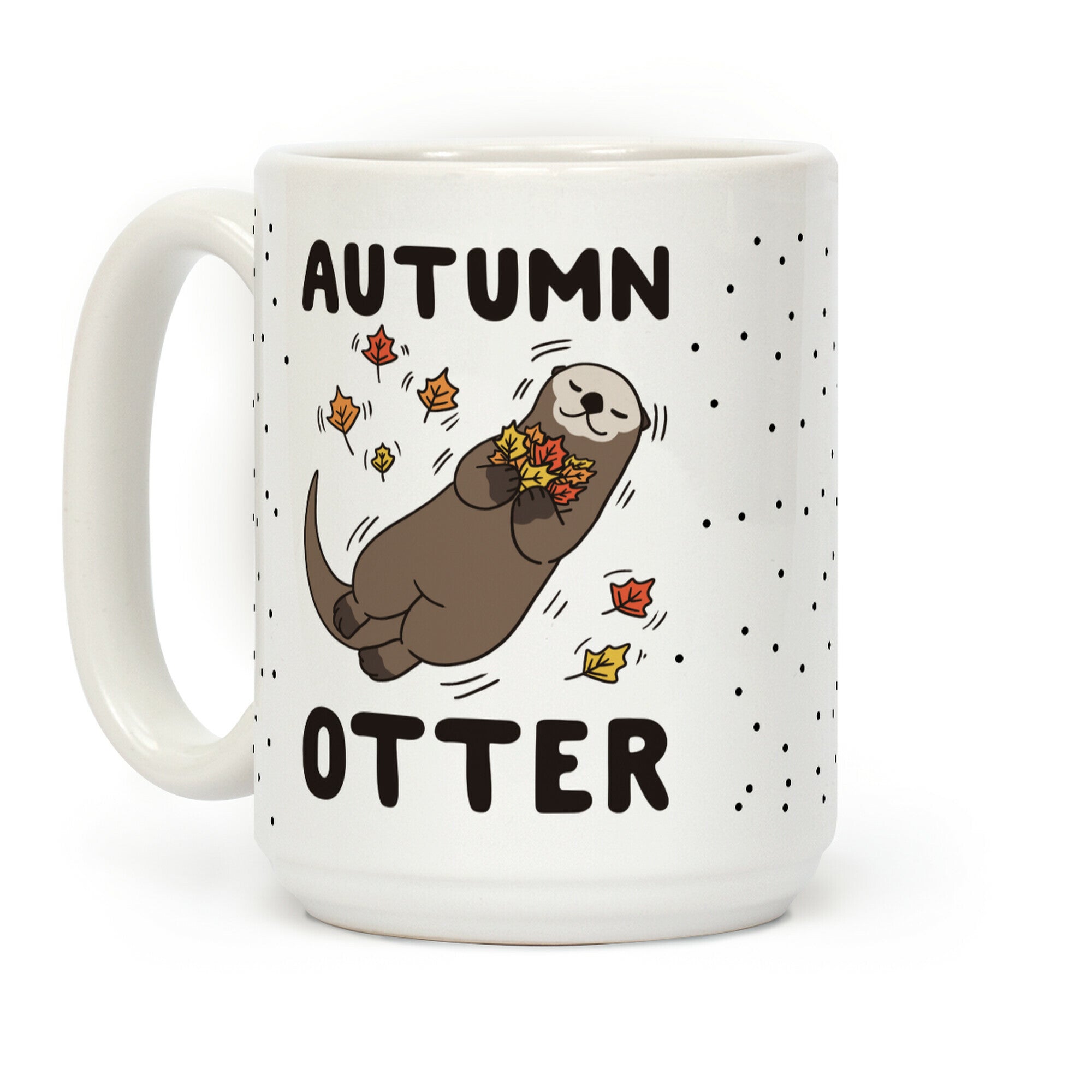 Autumn Otter Coffee Mug