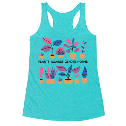 Plants Against Gender Norms Racerback Tank