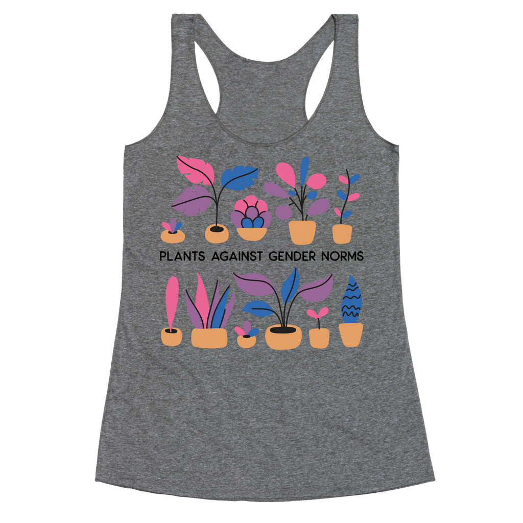 Plants Against Gender Norms Racerback Tank