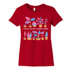 Plants Against Gender Norms Women's Cotton Tee