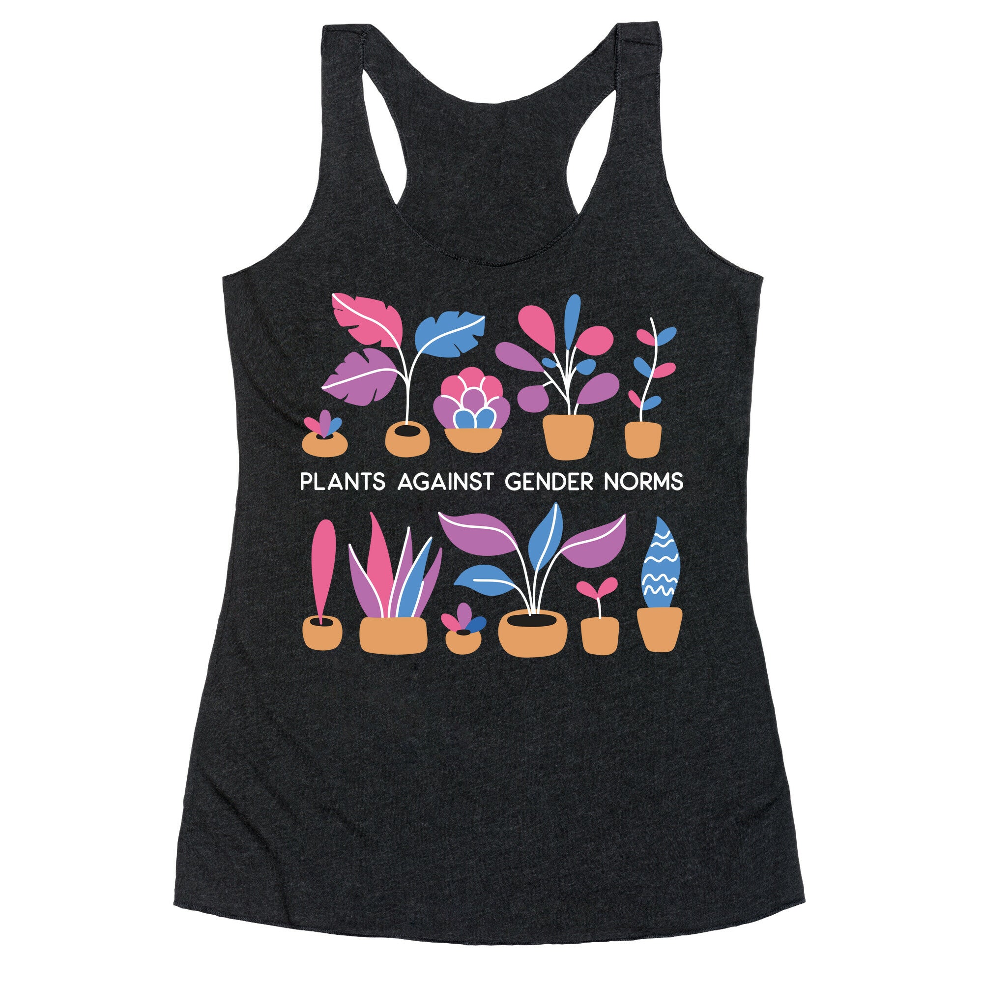 Plants Against Gender Norms Racerback Tank