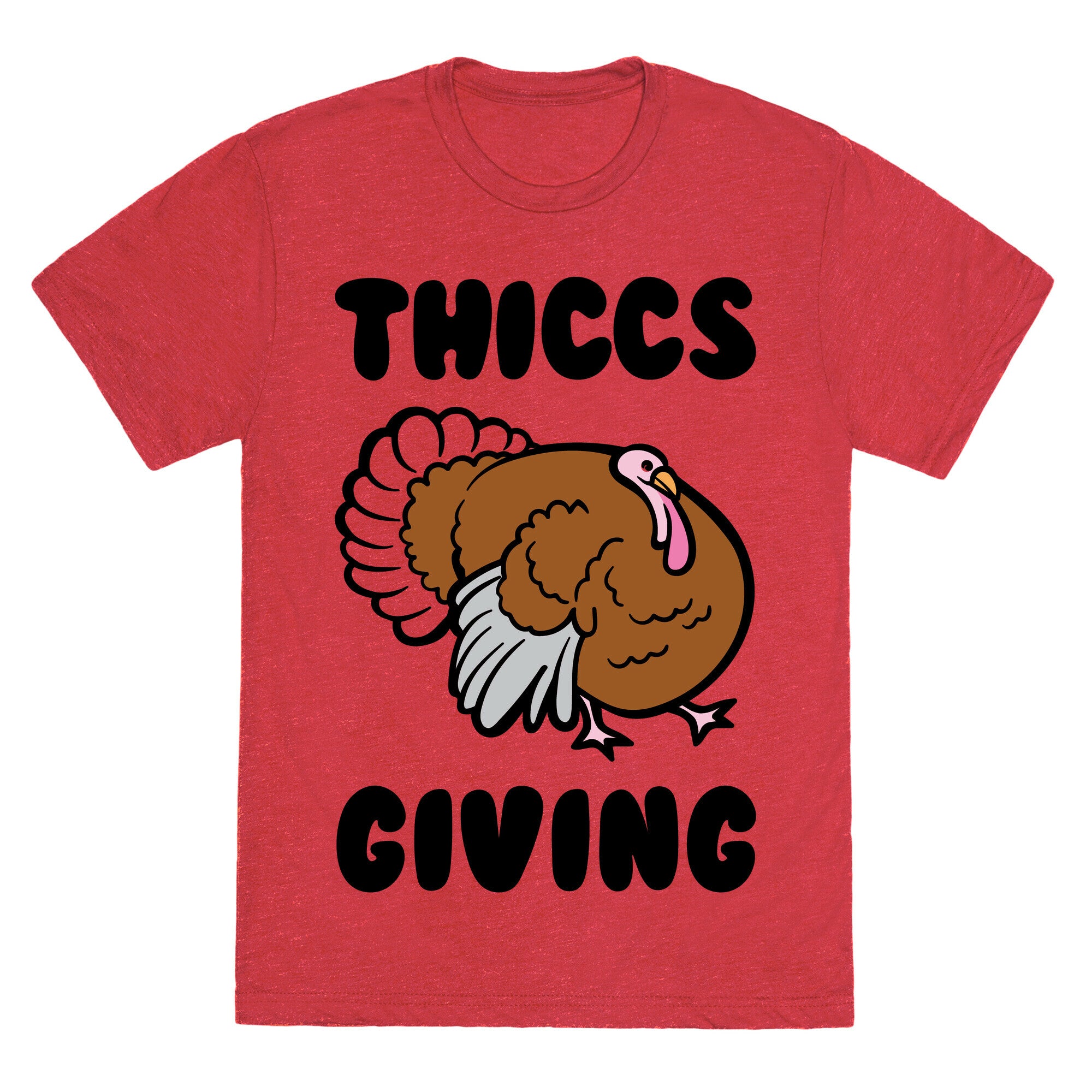 Thiccs-Giving Parody Unisex Triblend Tee