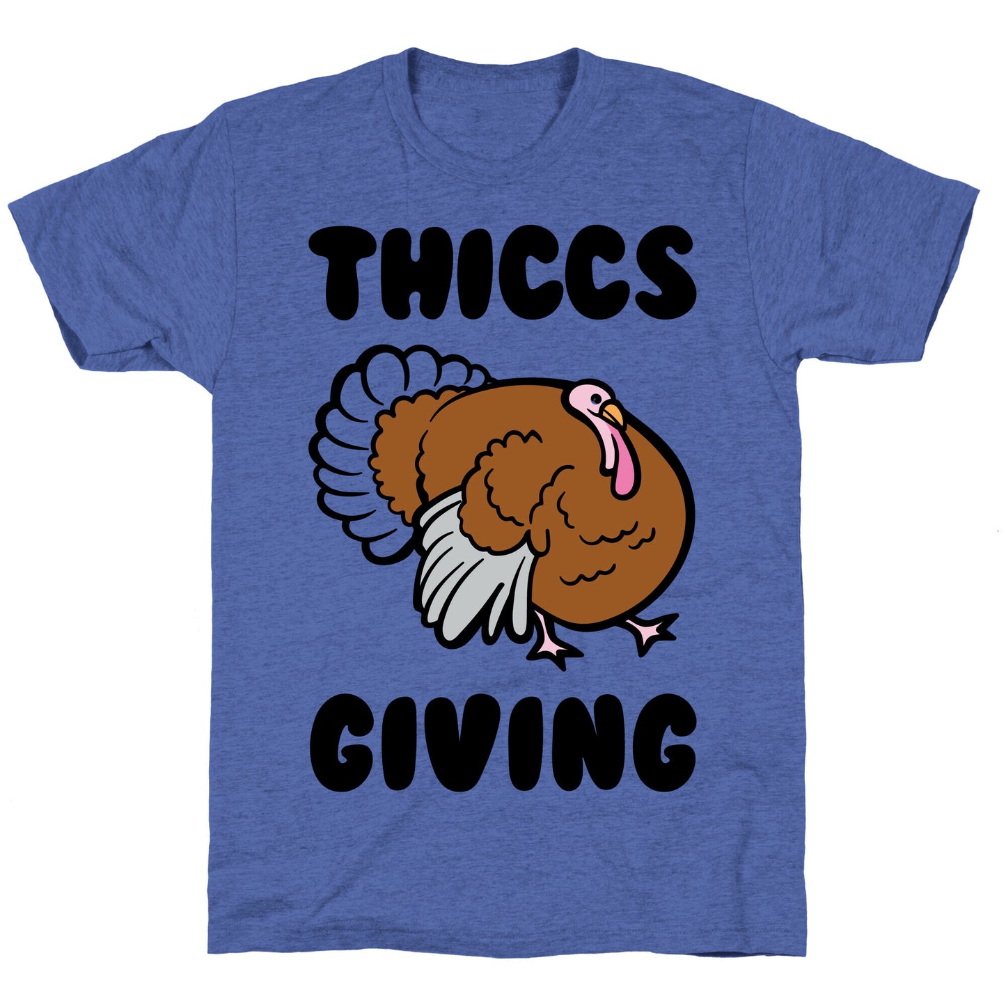 Thiccs-Giving Parody Unisex Triblend Tee