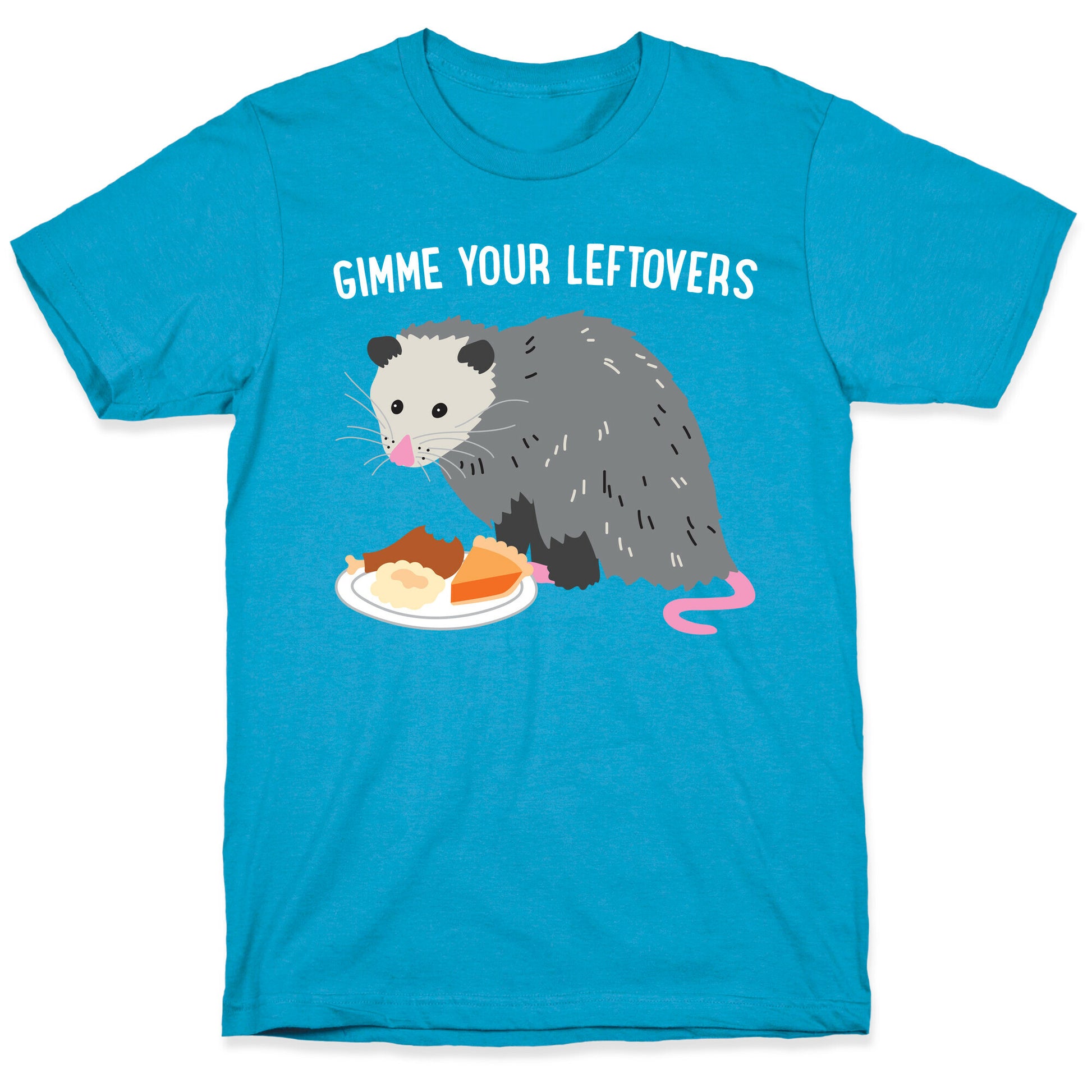Gimme Your Leftovers Possum Unisex Triblend Tee