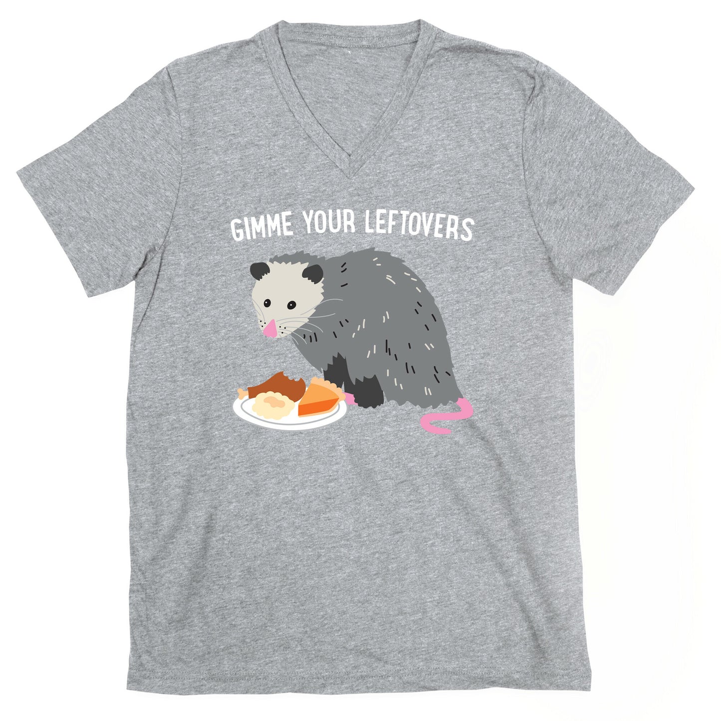 Gimme Your Leftovers Possum V-Neck