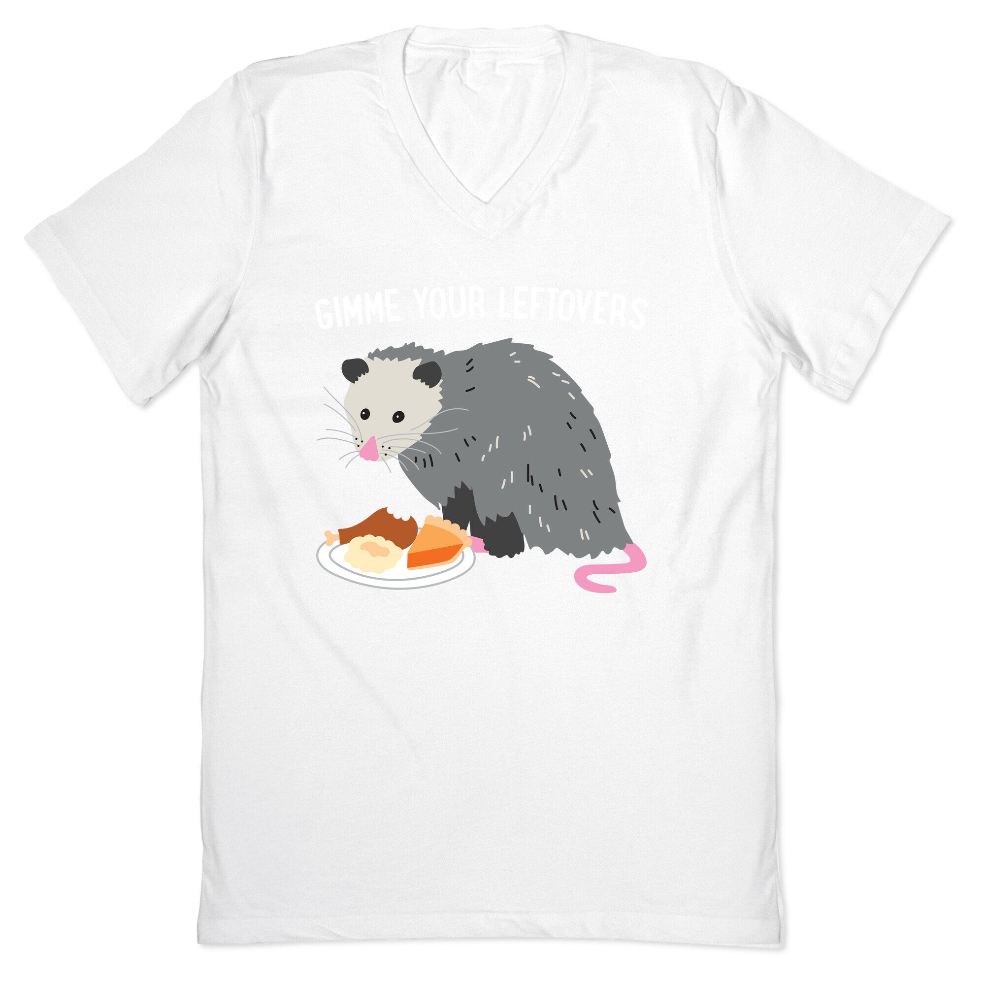 Gimme Your Leftovers Possum V-Neck