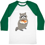 Gimme Your Leftovers Raccoon Baseball Tee