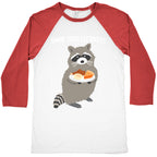 Gimme Your Leftovers Raccoon Baseball Tee