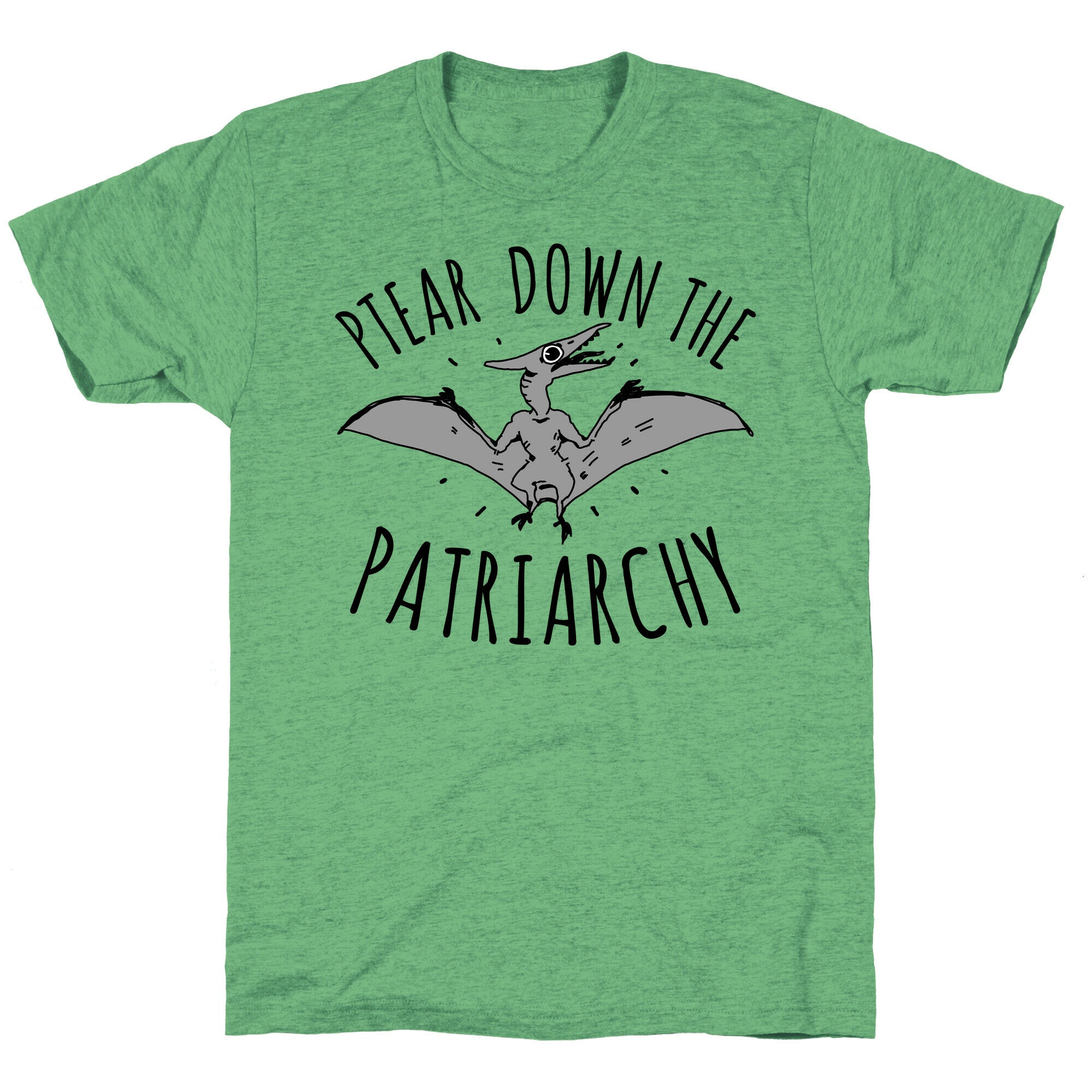 Ptear Down the Patriarchy Unisex Triblend Tee