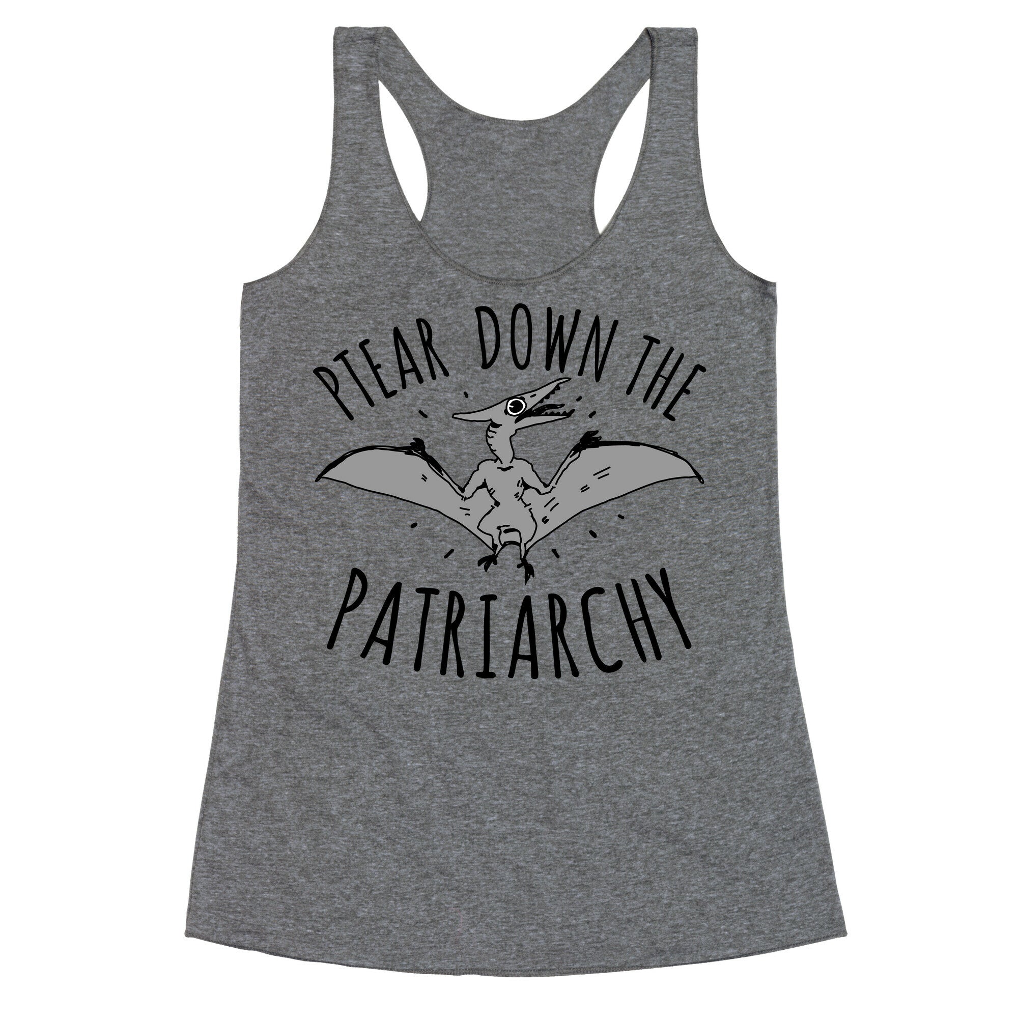 Ptear Down the Patriarchy Racerback Tank
