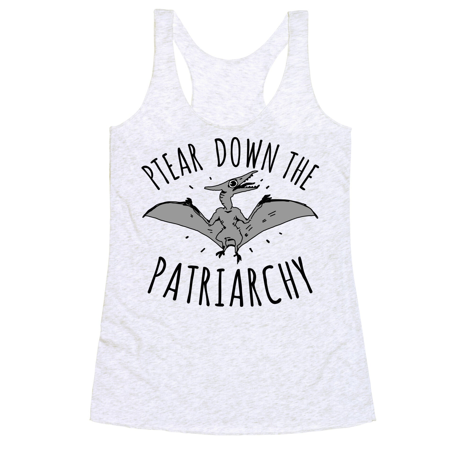Ptear Down the Patriarchy Racerback Tank