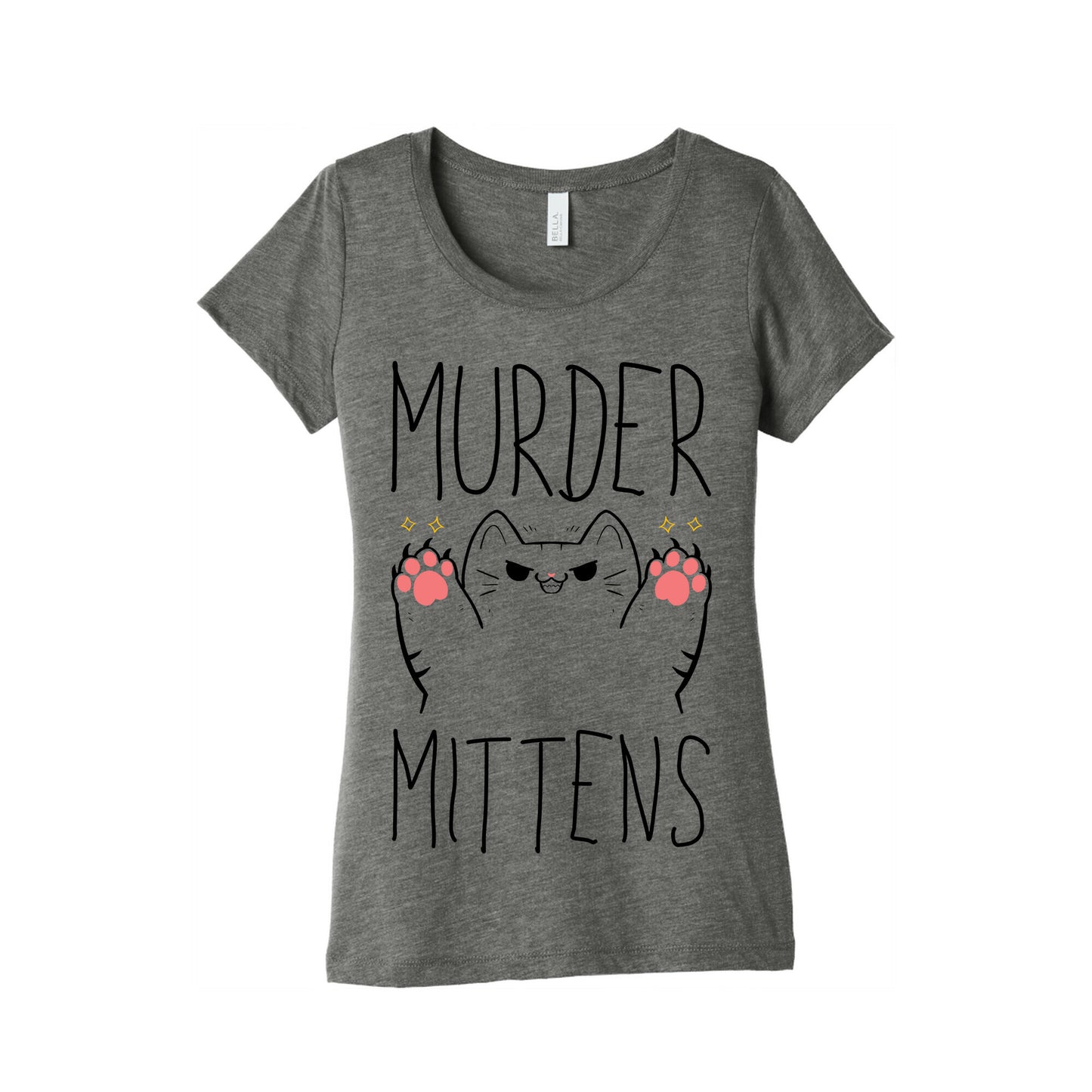 Murder Mittens Women's Triblend Tee