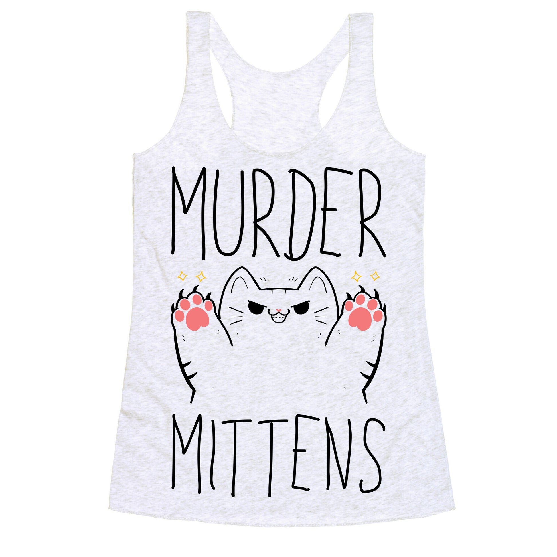 Murder Mittens Racerback Tank