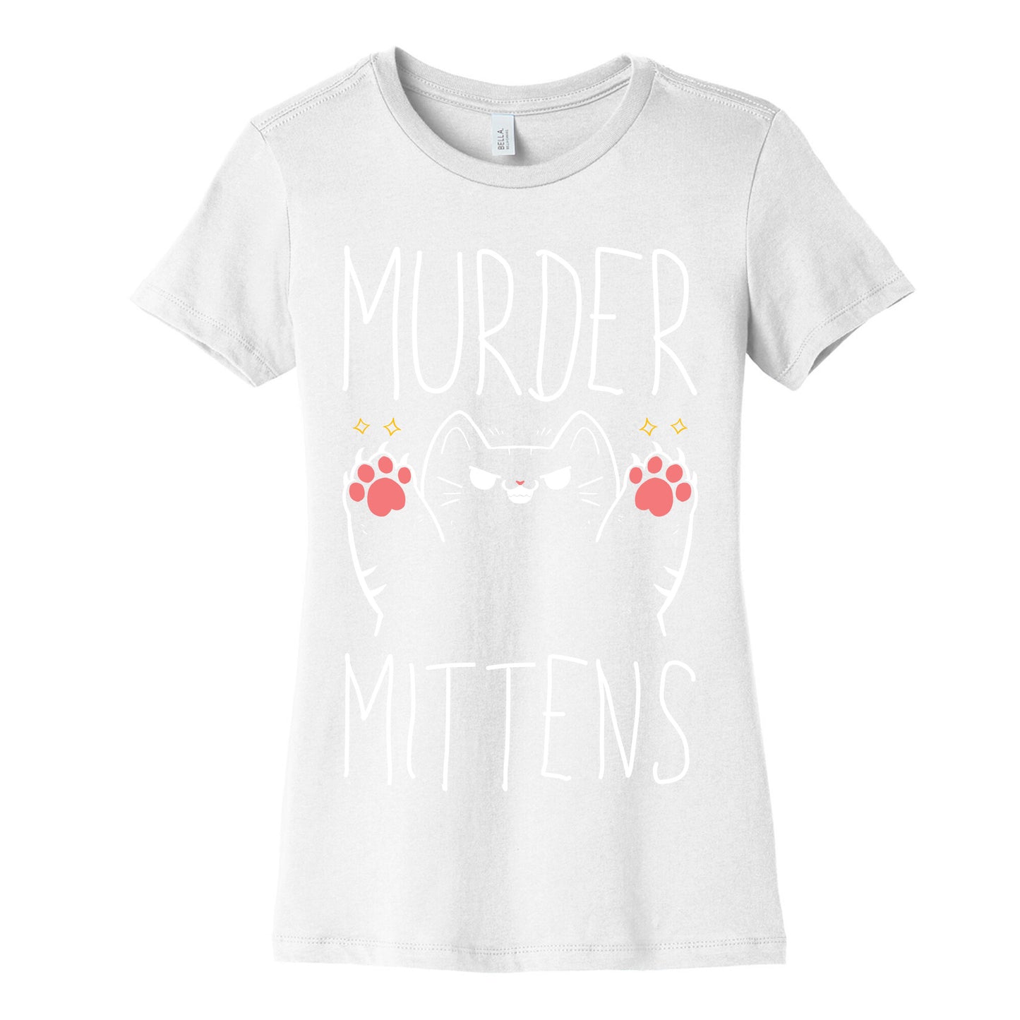 Murder Mittens Women's Cotton Tee