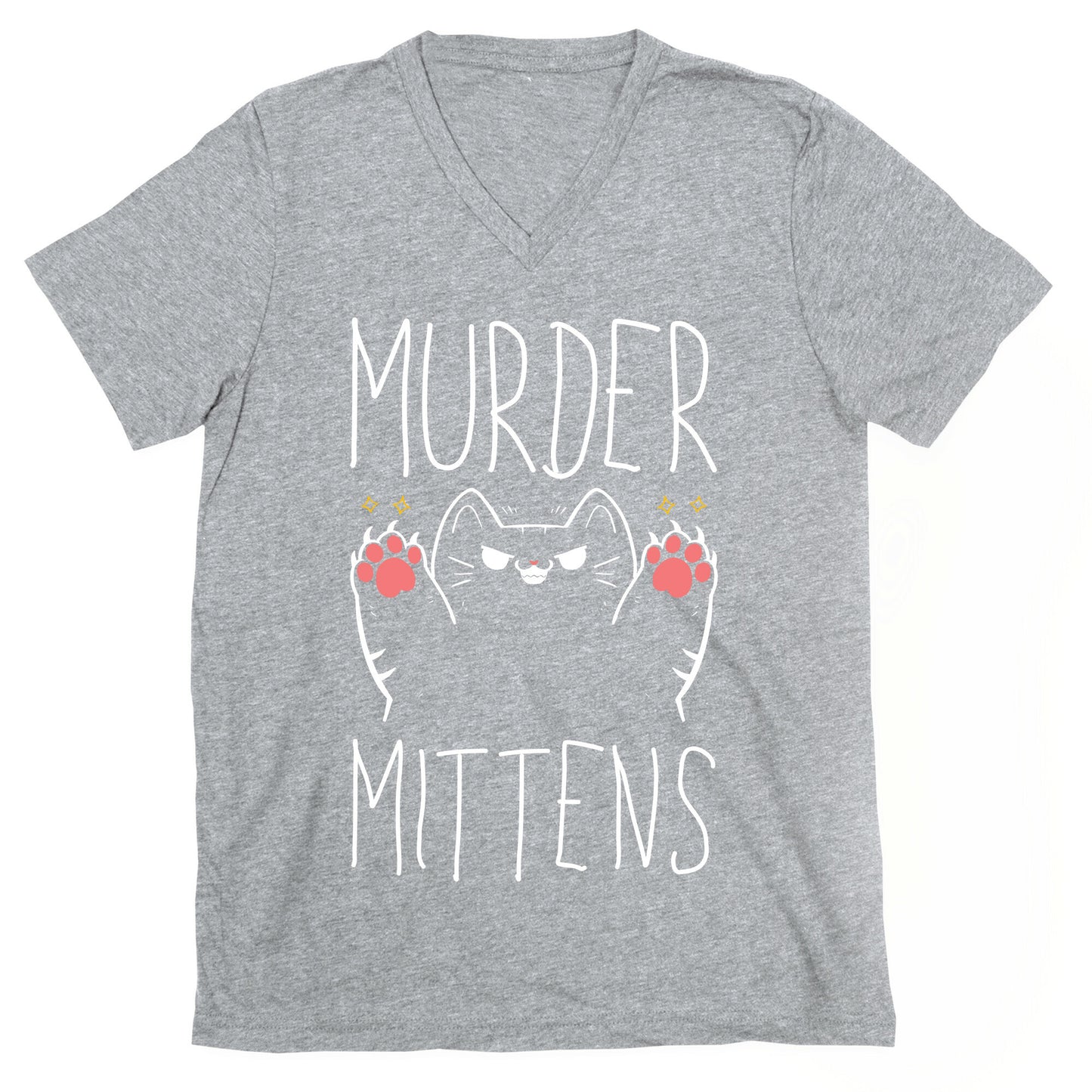 Murder Mittens V-Neck