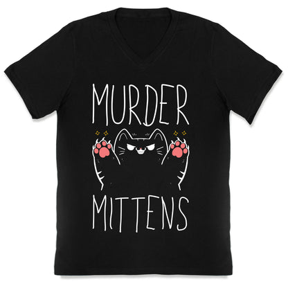 Murder Mittens V-Neck
