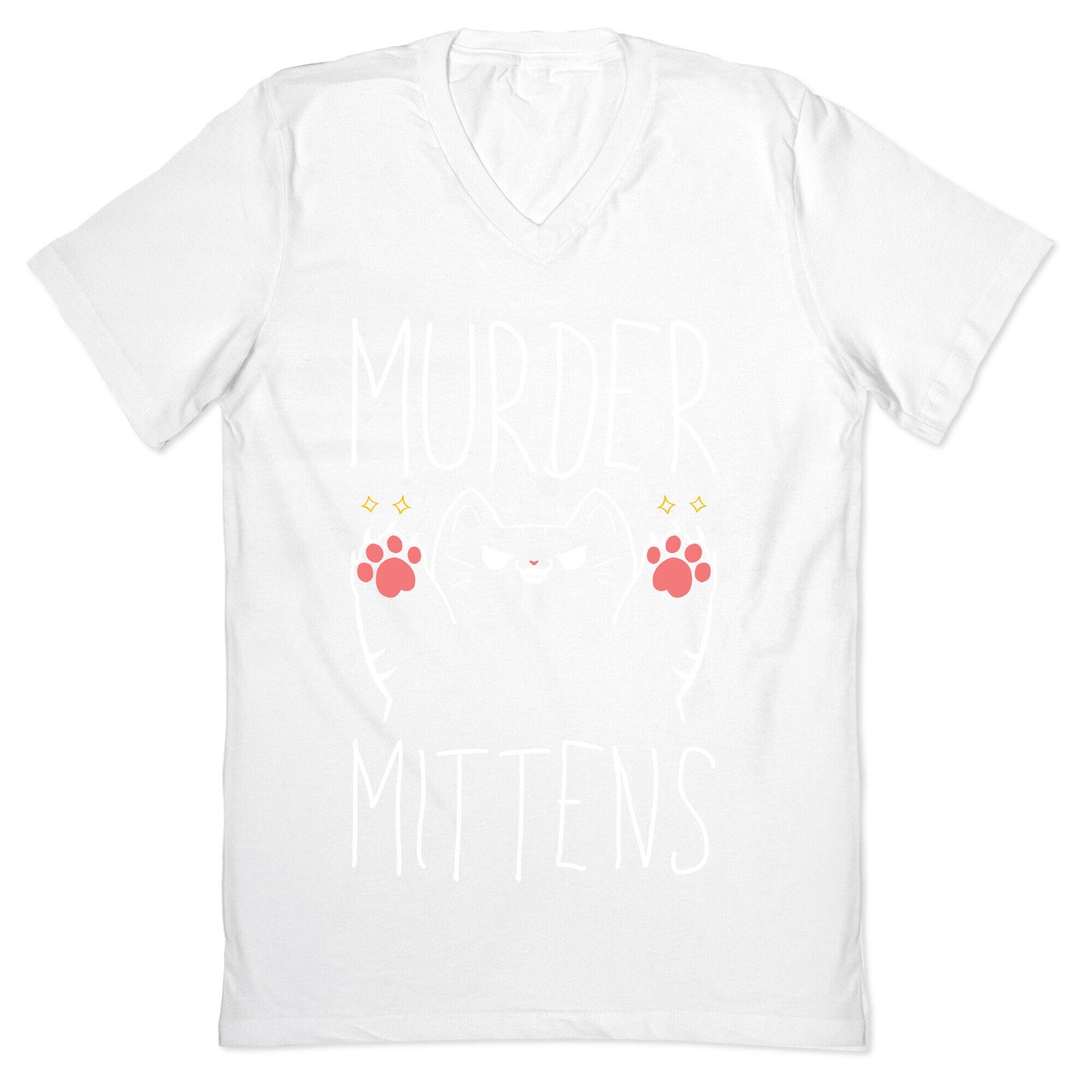 Murder Mittens V-Neck