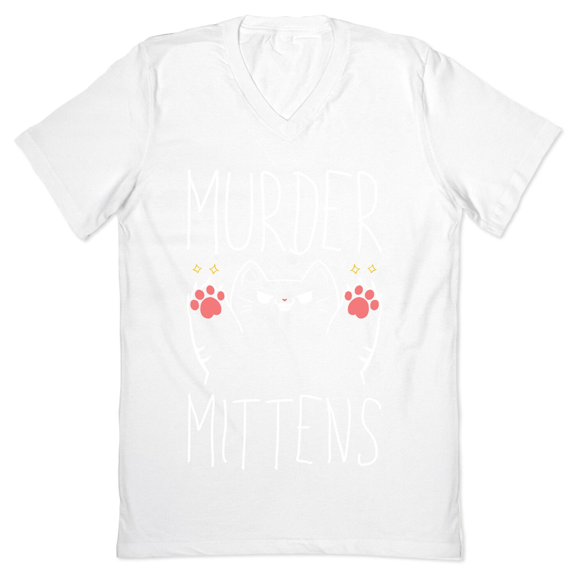 Murder Mittens V-Neck