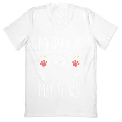 Murder Mittens V-Neck