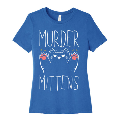 Murder Mittens Women's Cotton Tee