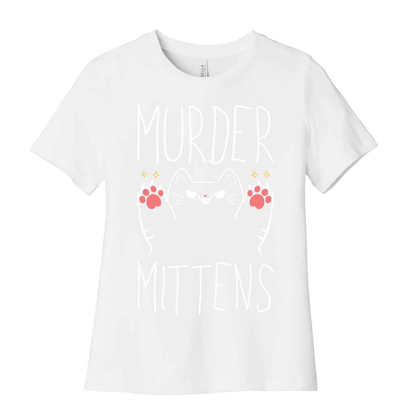 Murder Mittens Women's Cotton Tee