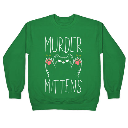 Murder Mittens Crewneck Sweatshirt