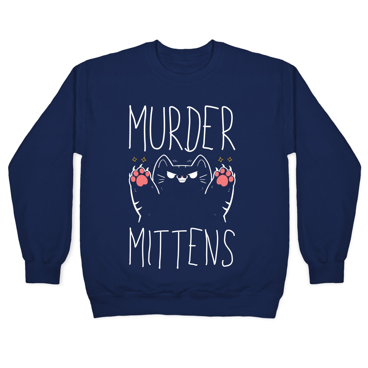 Murder Mittens Crewneck Sweatshirt